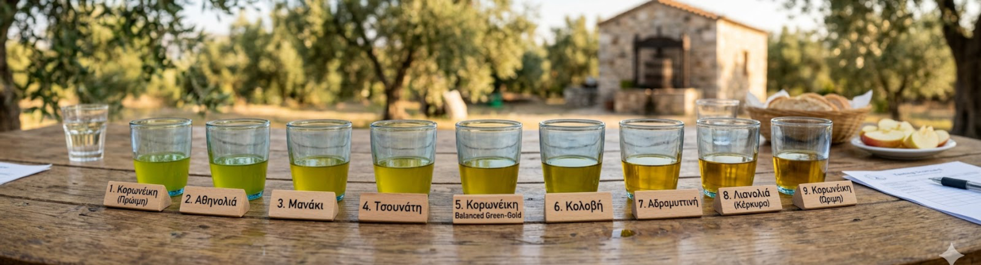 Οι διαφορετικές γεύσεις του ελαιολάδου